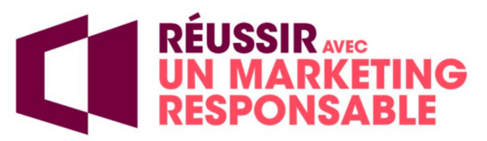 Il est ecrit Réussir avec un marketing responsable